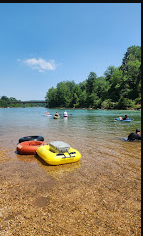 KCs on the Current Campground