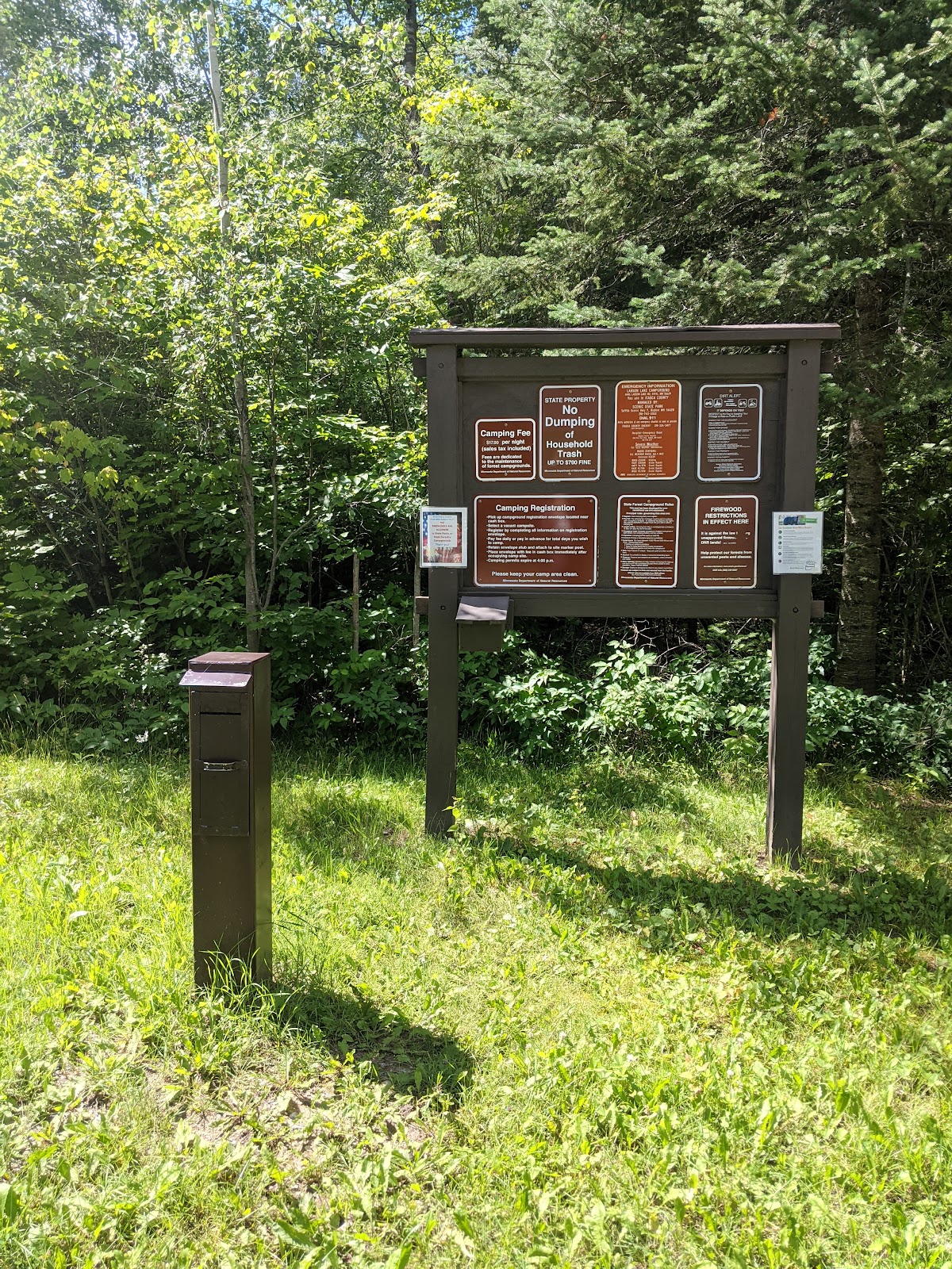 Larson Lake Campground