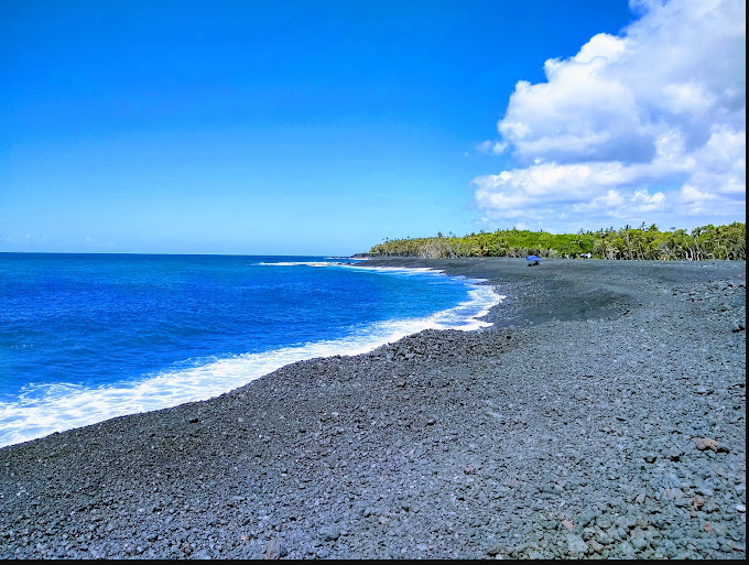 Hawaii County Park Isaac Hale Beach Campground
