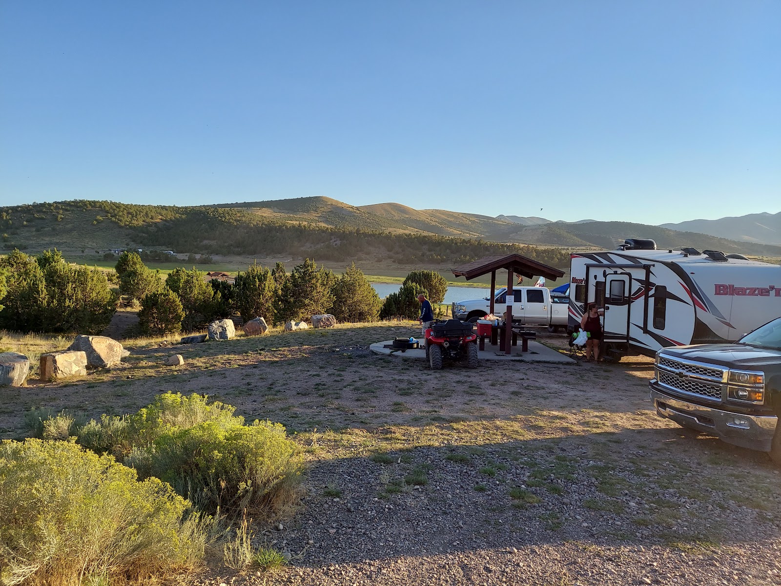 Vernon Resevoir Campground