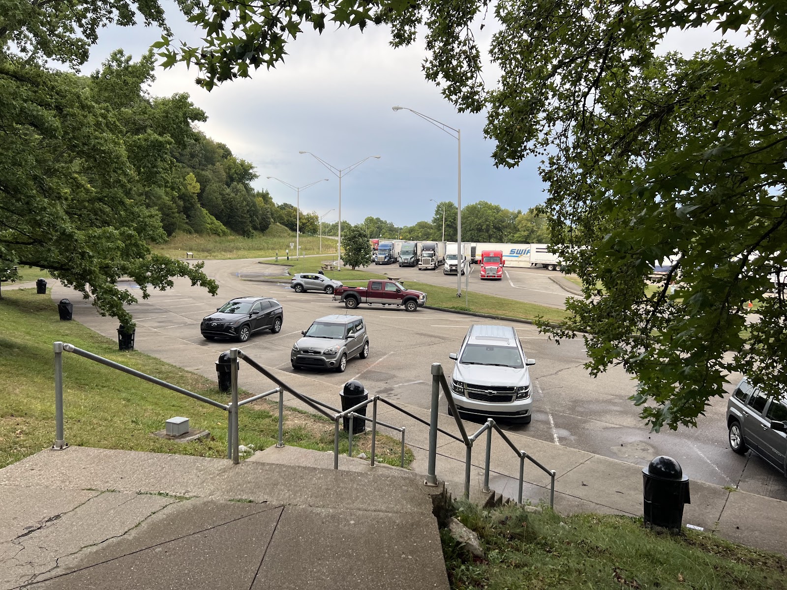 I-64 Westbound Hurricane Rest Area