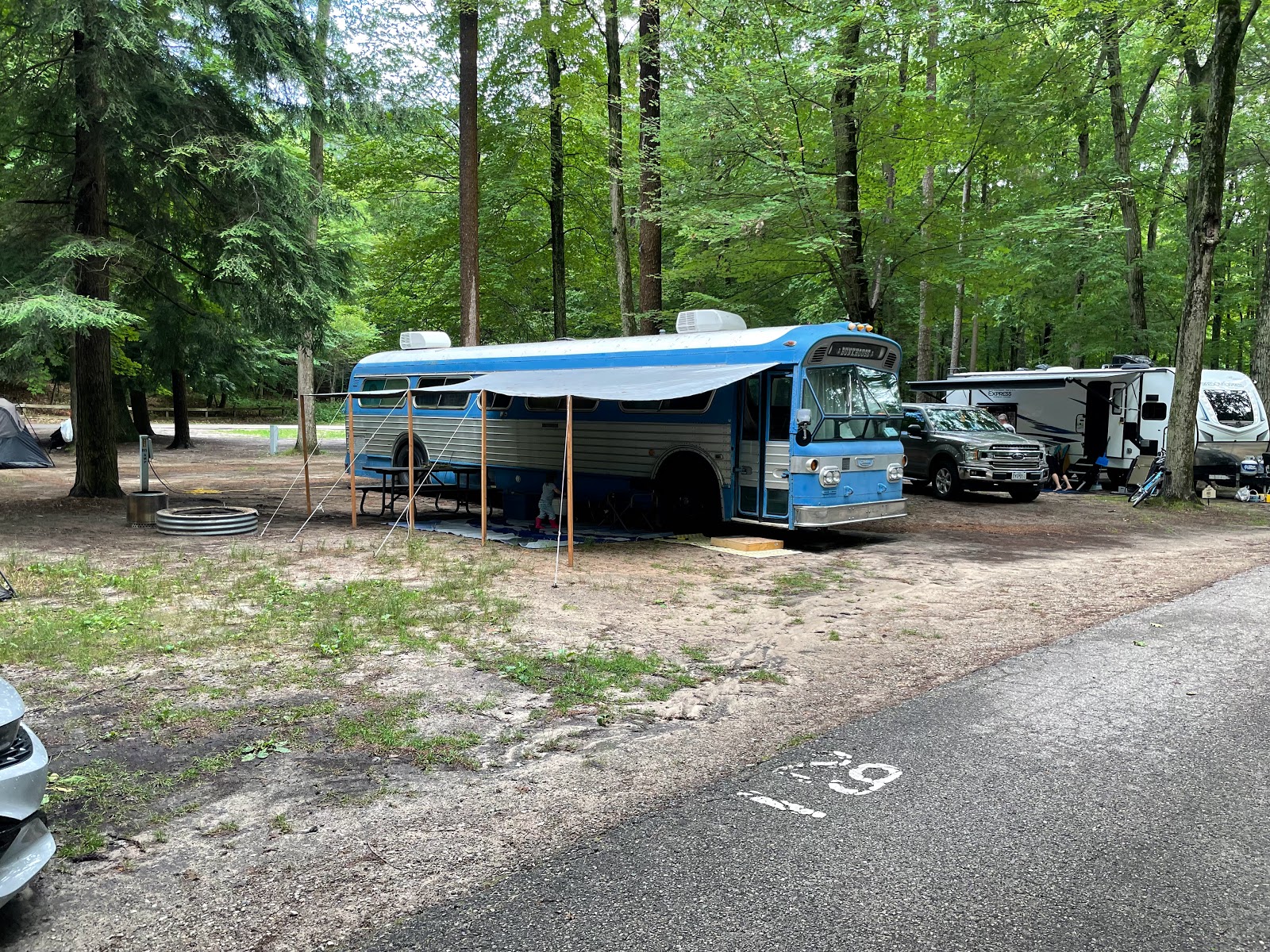 Lake Michigan Campground at Muskegon State Park Campground