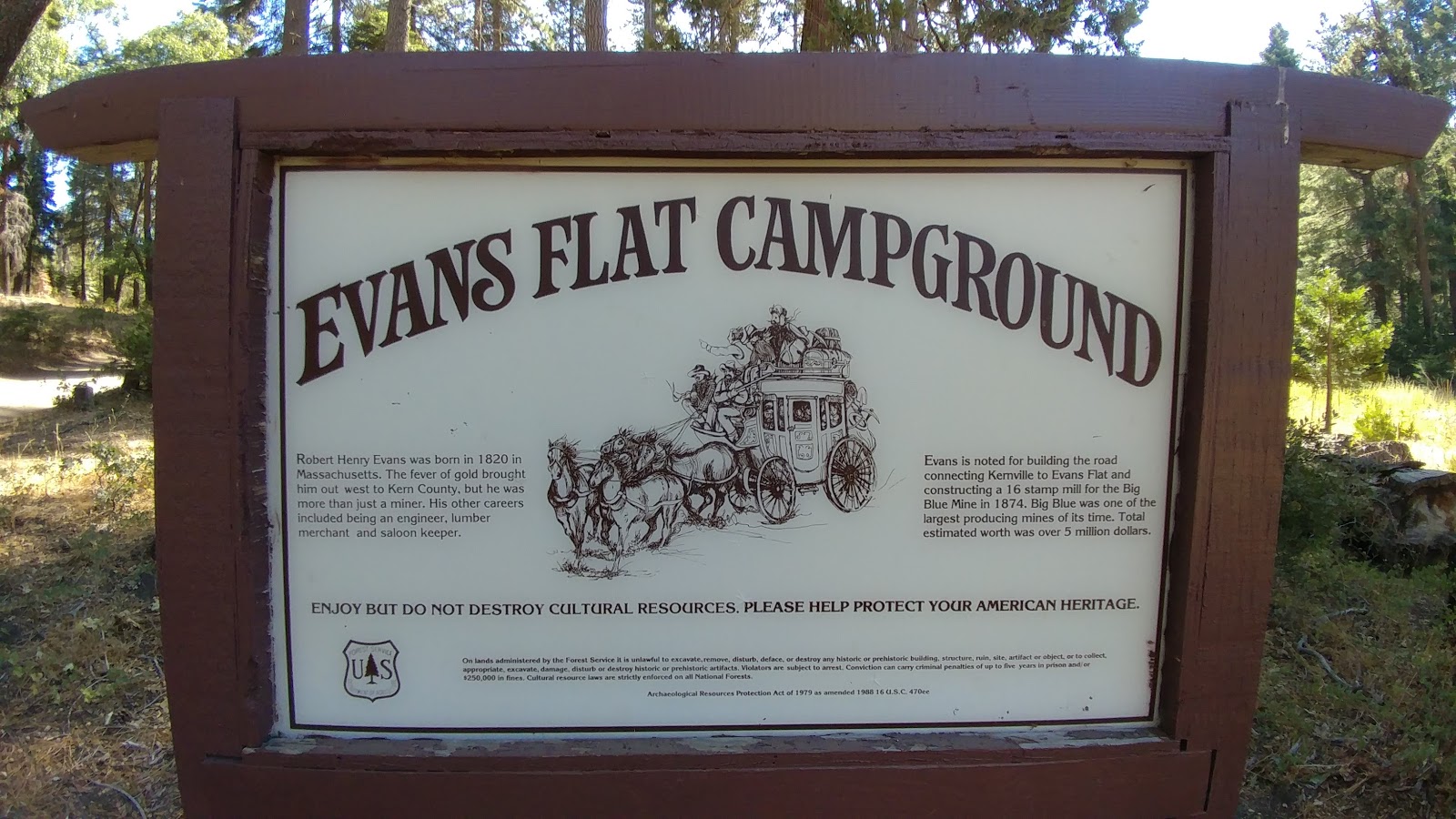 Evans Flat Campground