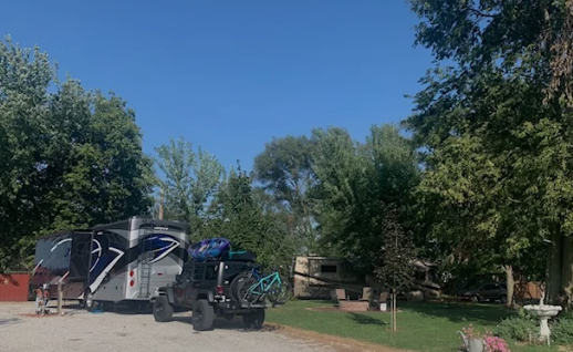 Humbolt City Park and Cancer Garden Camping