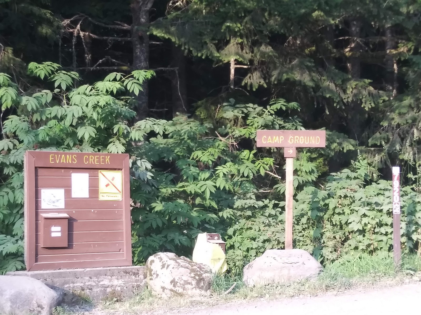 Evans Creek ORV Campground