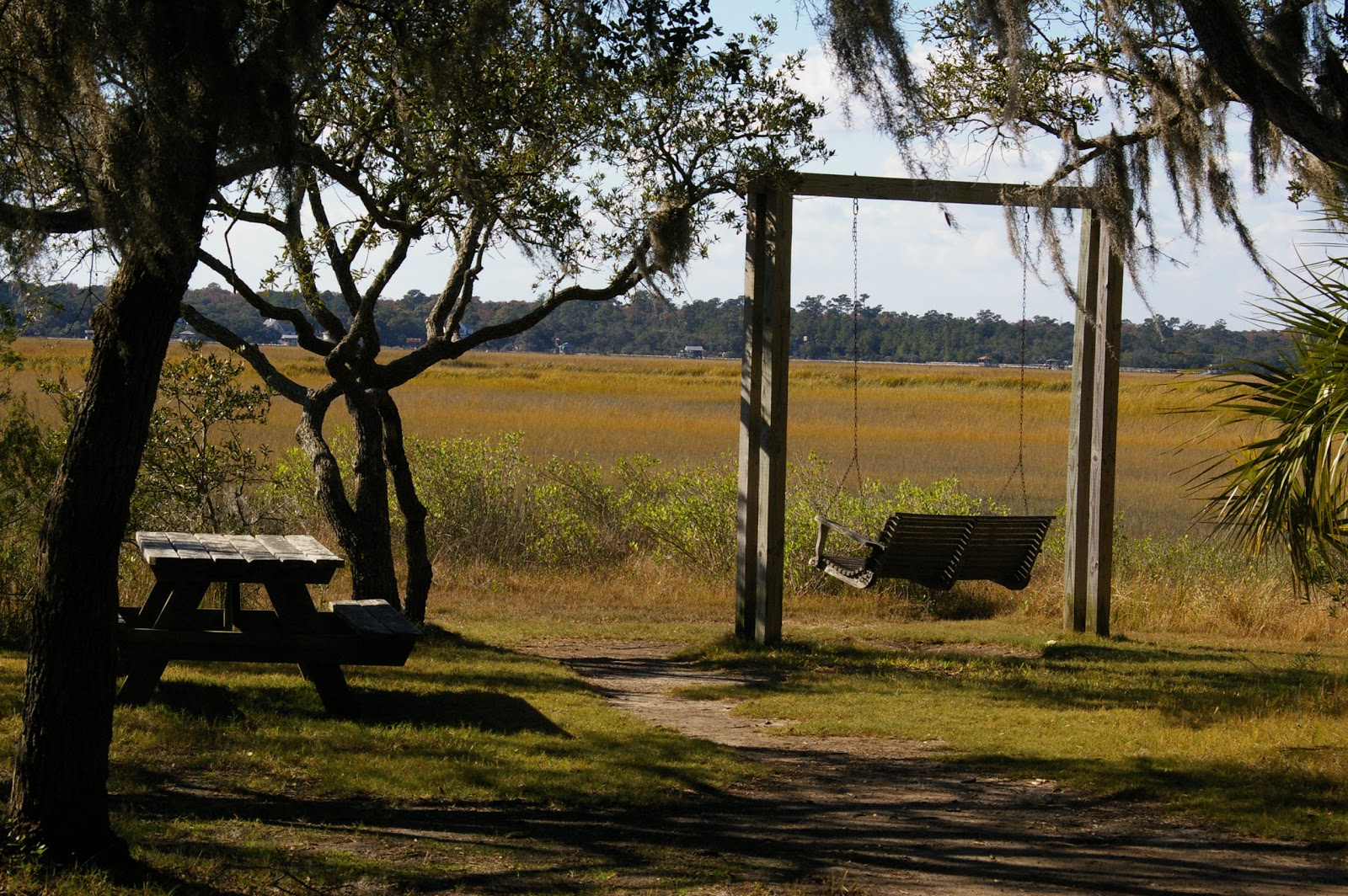 Campground at James Island County Park