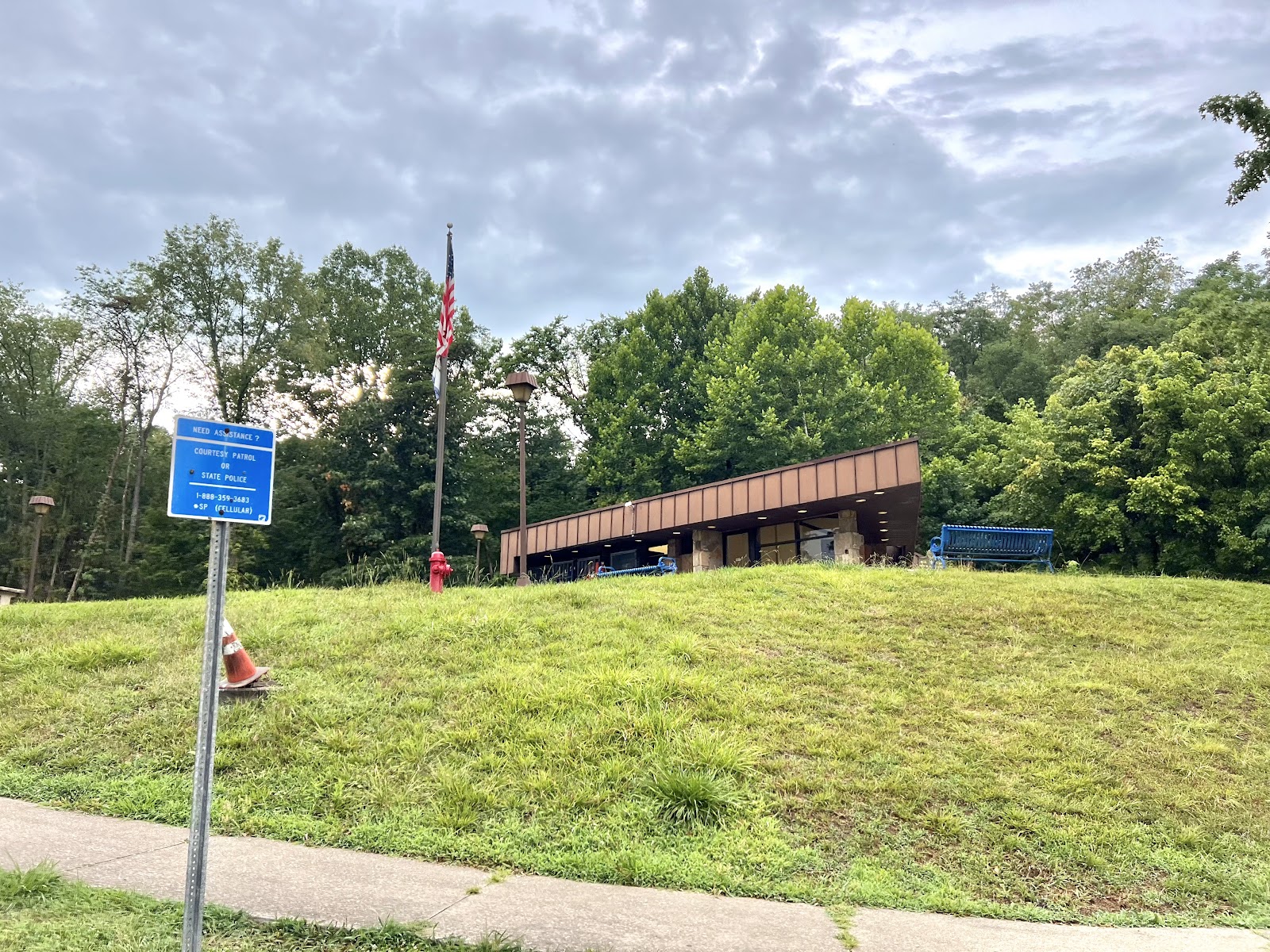 I-64 Westbound Hurricane Rest Area