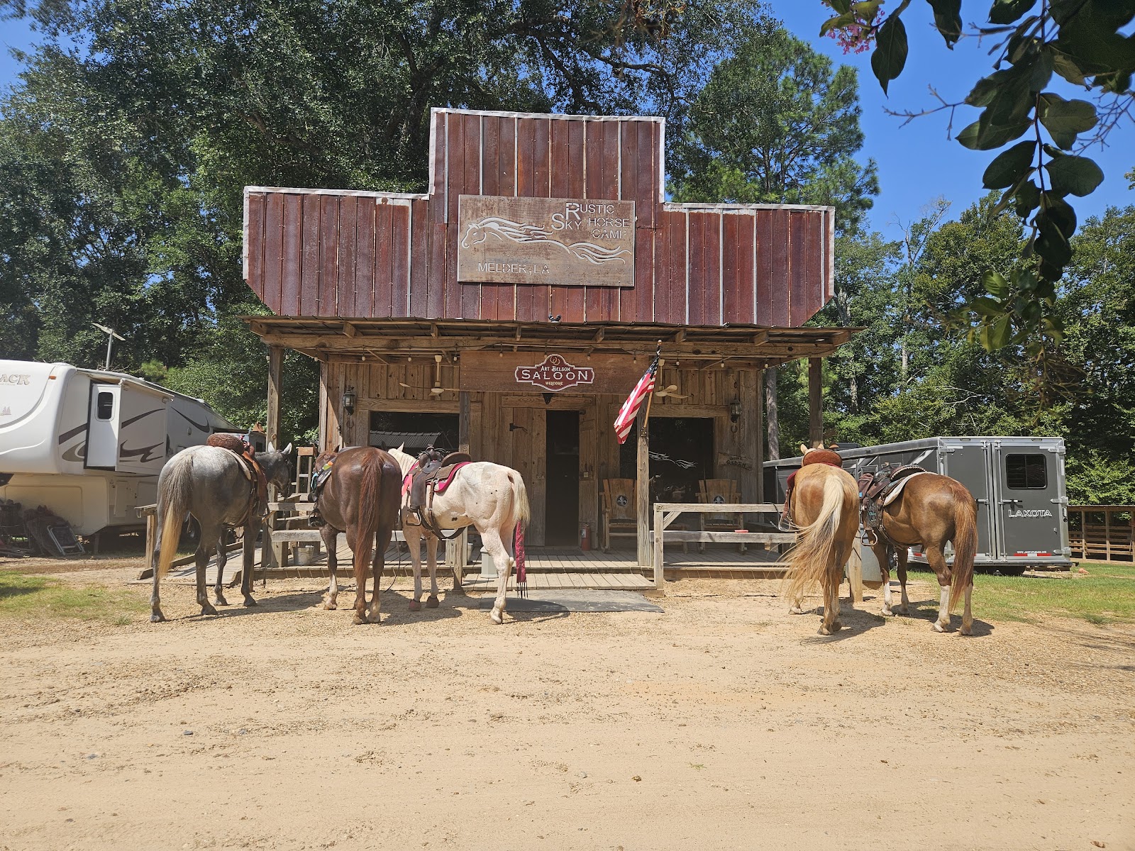 Rustic Sky Horse Camp