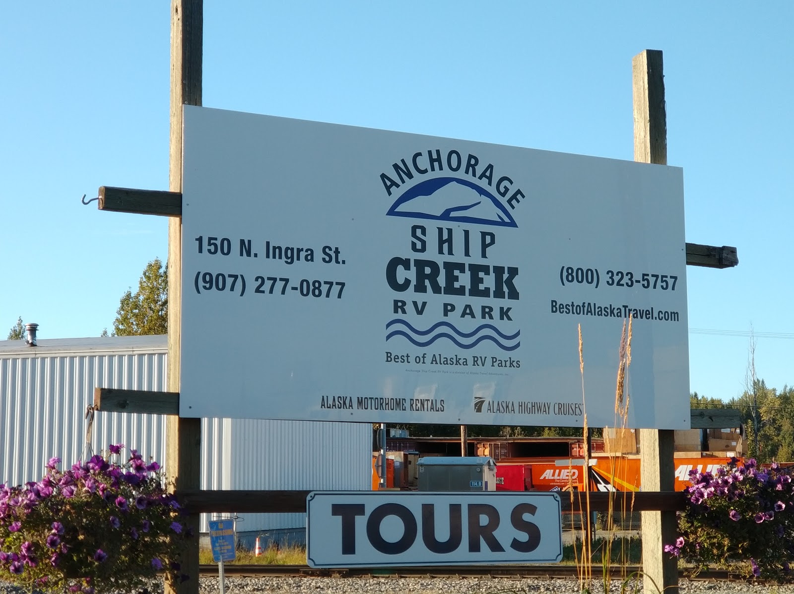 Ship Creek Landings RV Park