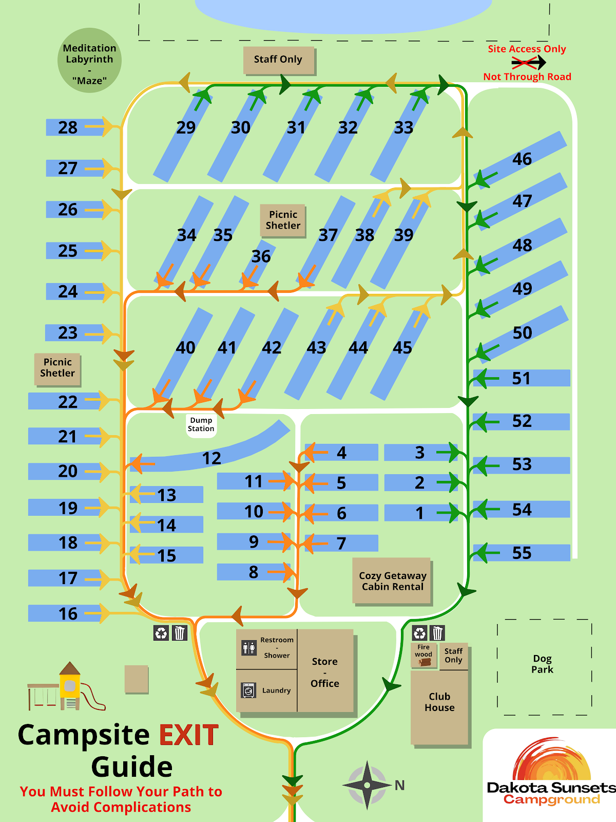 Dakota Sunsets RV park and campground