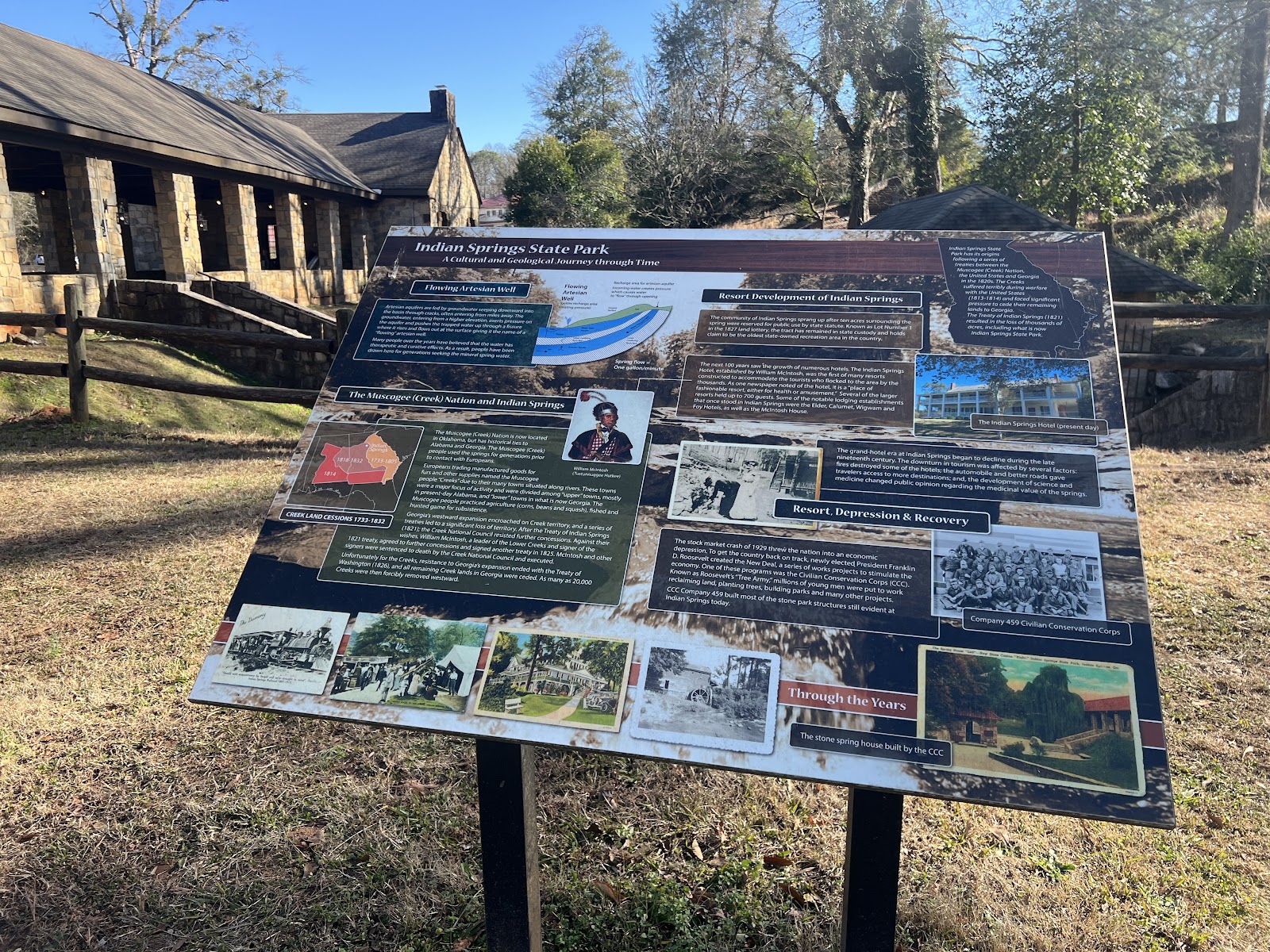 Indian Springs State Park Campground