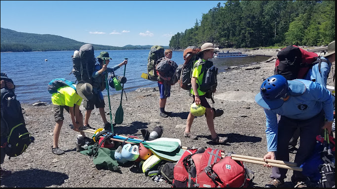 maine adventure Camping