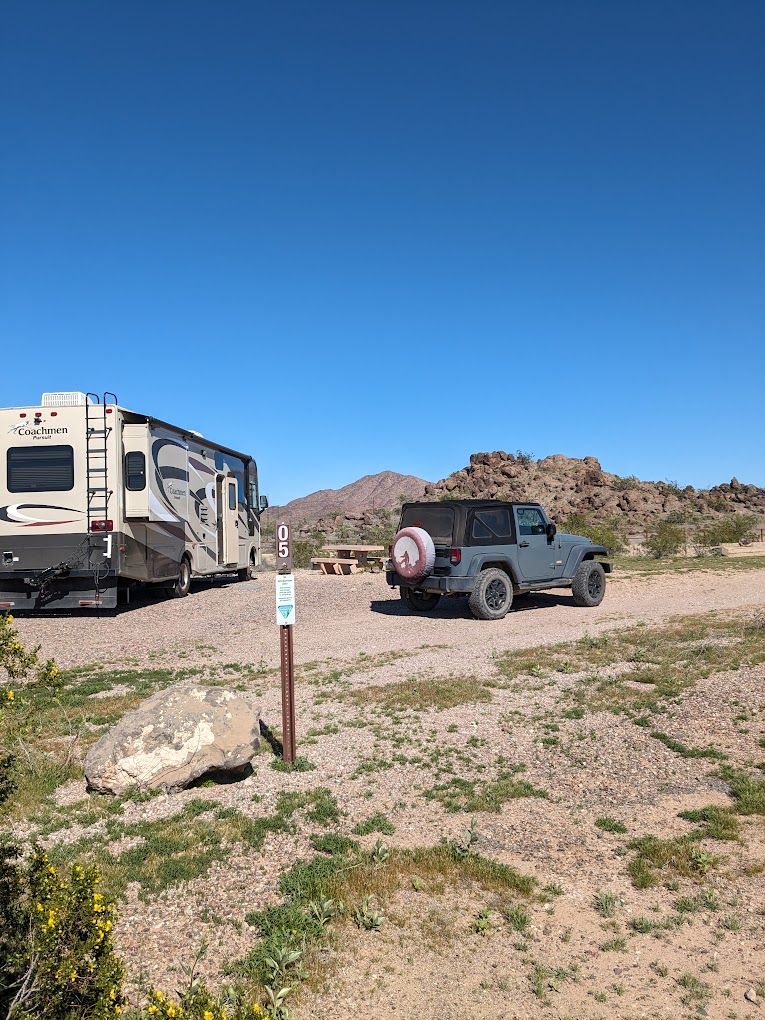 Painted Rock Petroglyph Campground