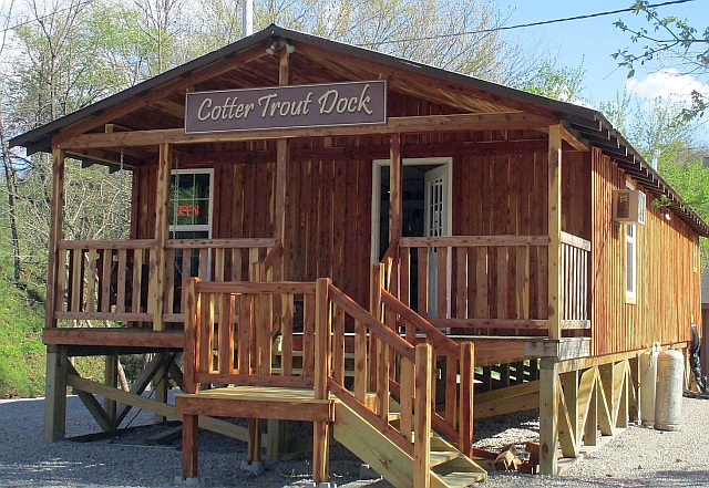 Cotter Trout Dock