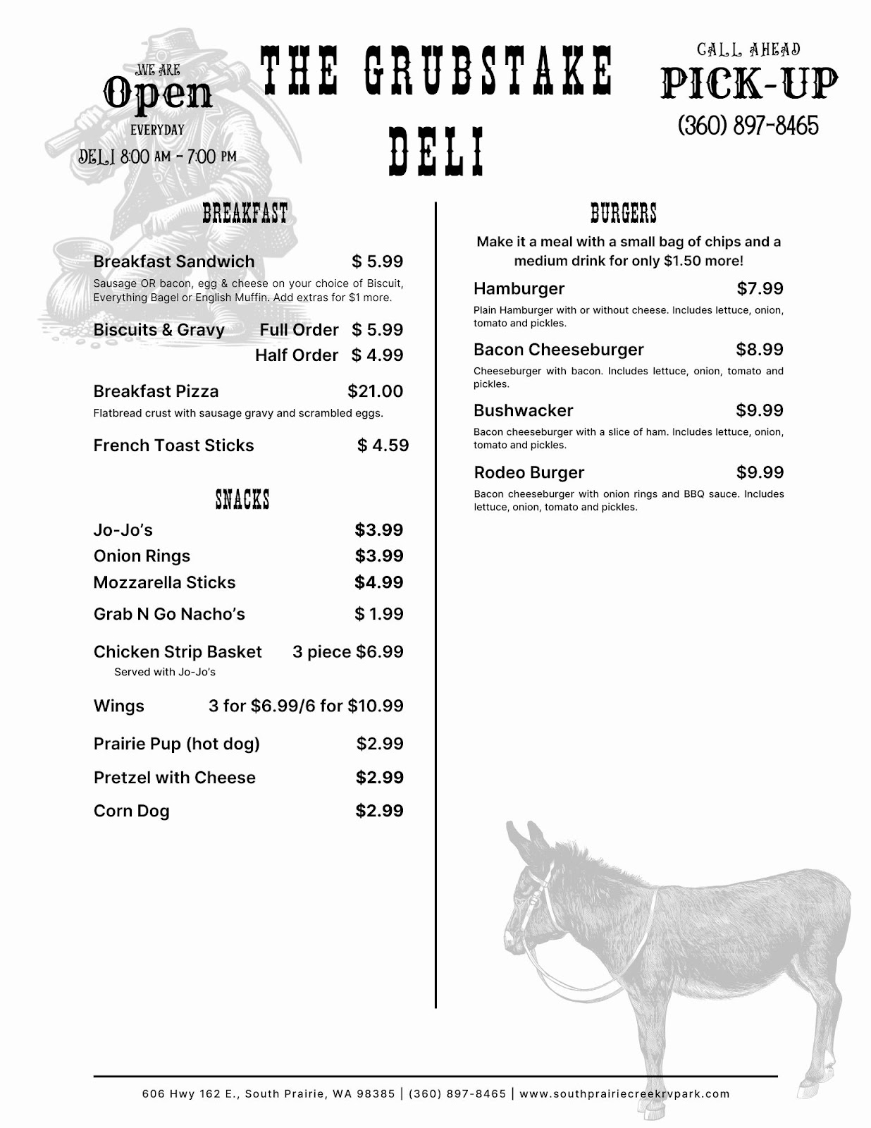 South Prairie Creek RV Park