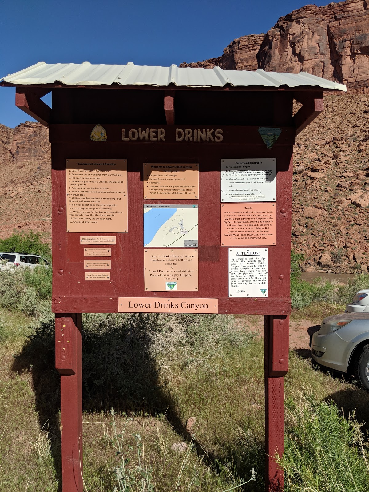 Drinks Canyon Camping Area