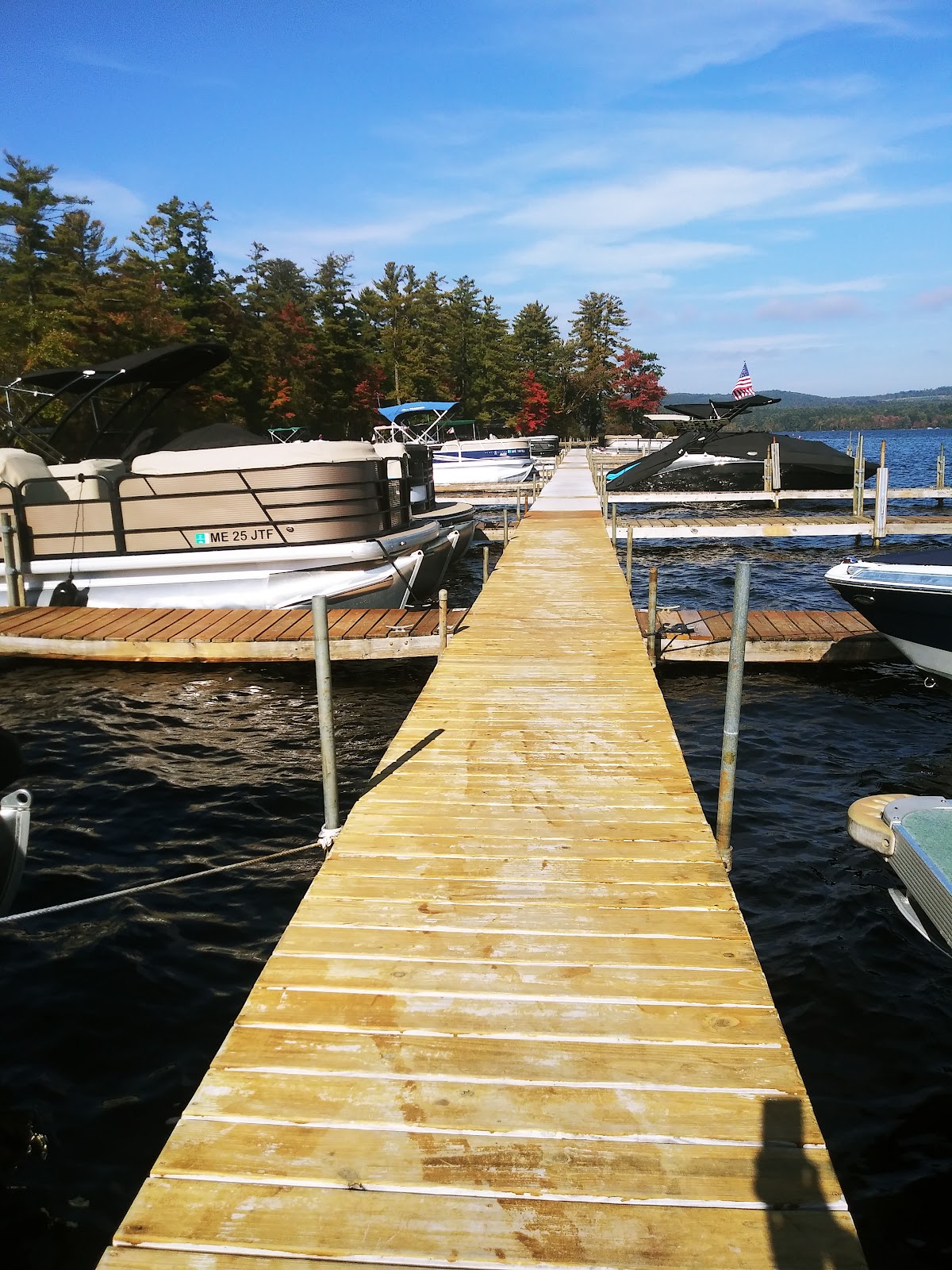 Colonial Mast On Long Lake