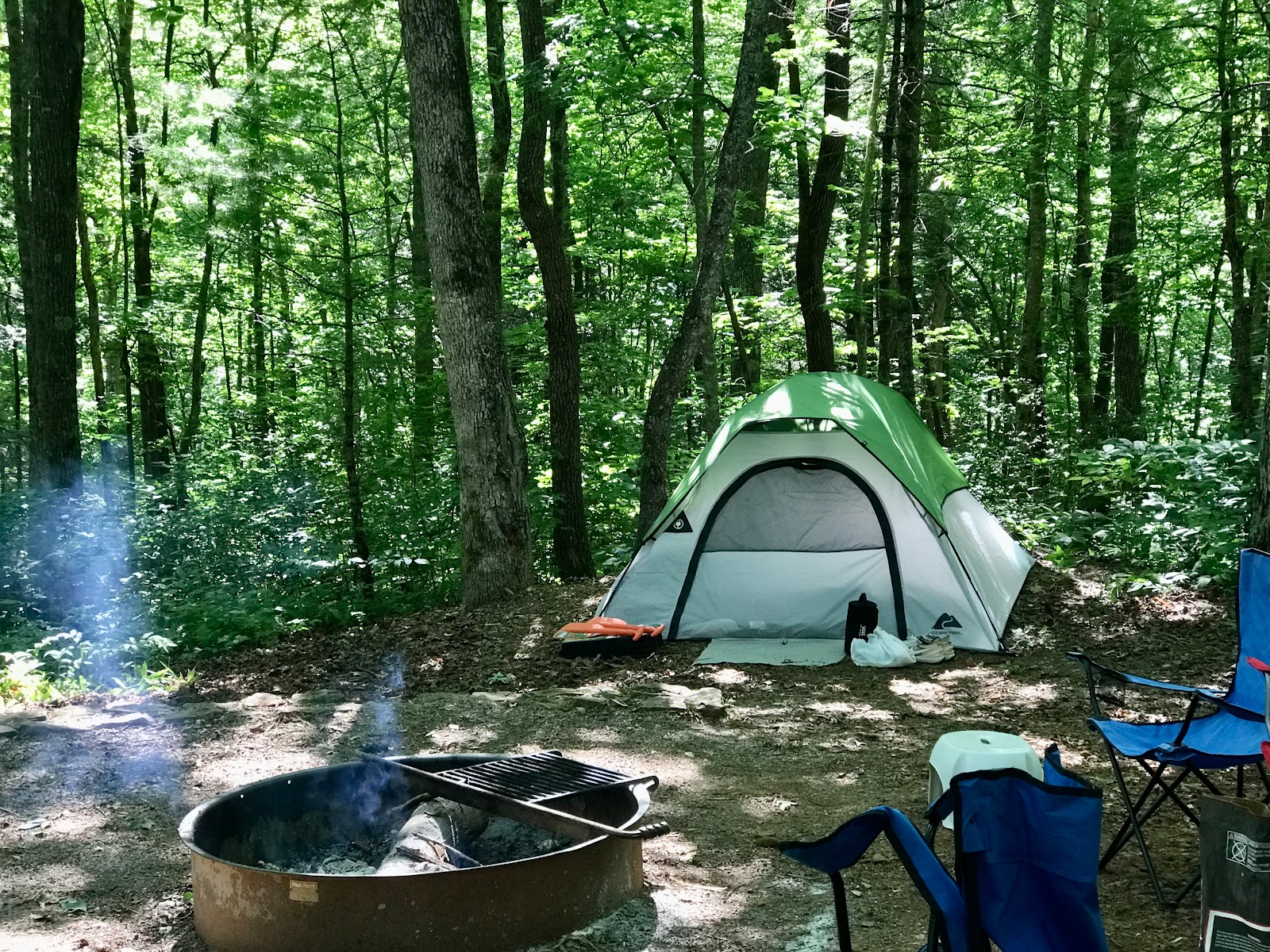 Lake Winfield Scott NF Campground