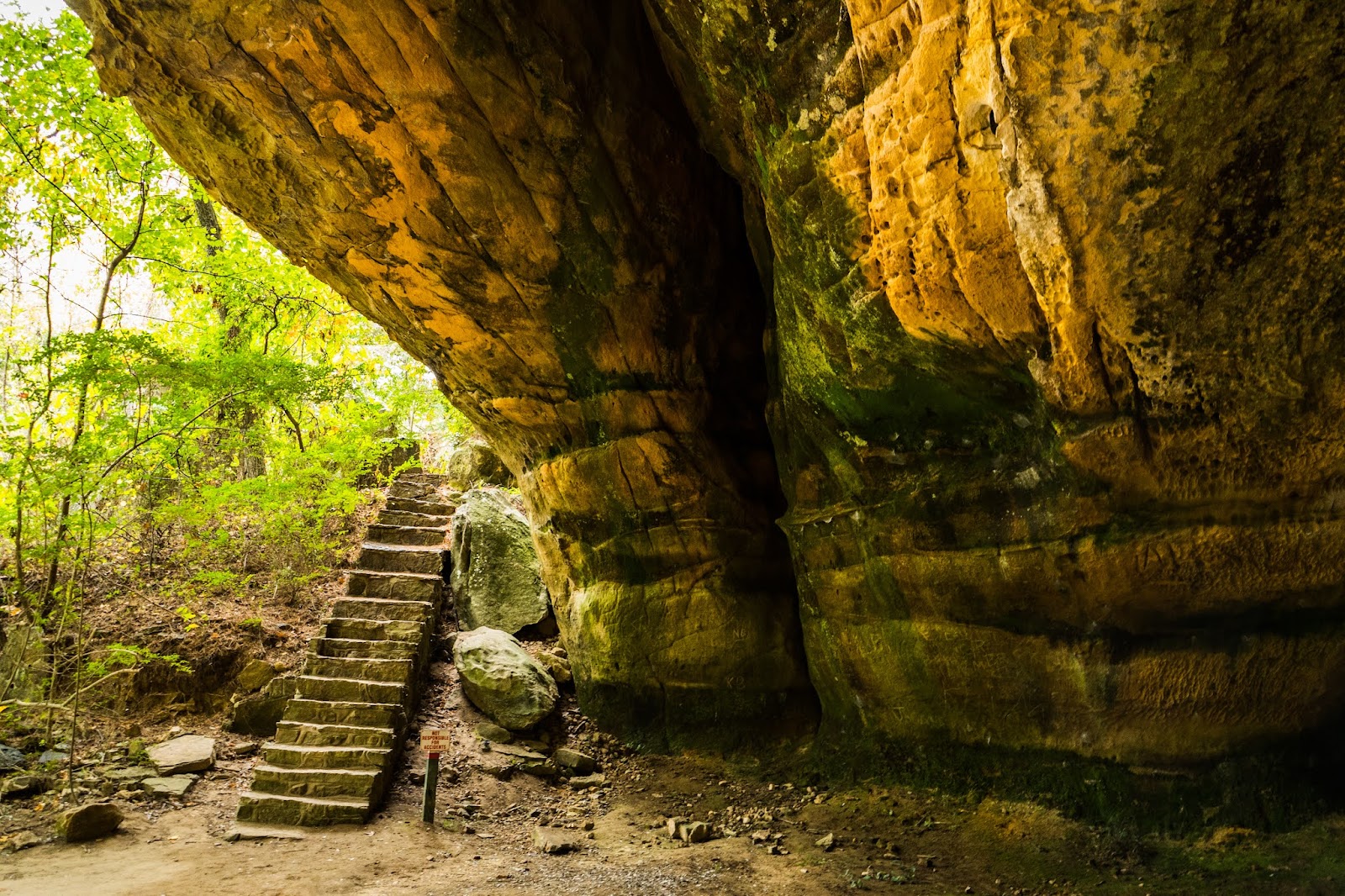 Indian Rock Cave and Trail