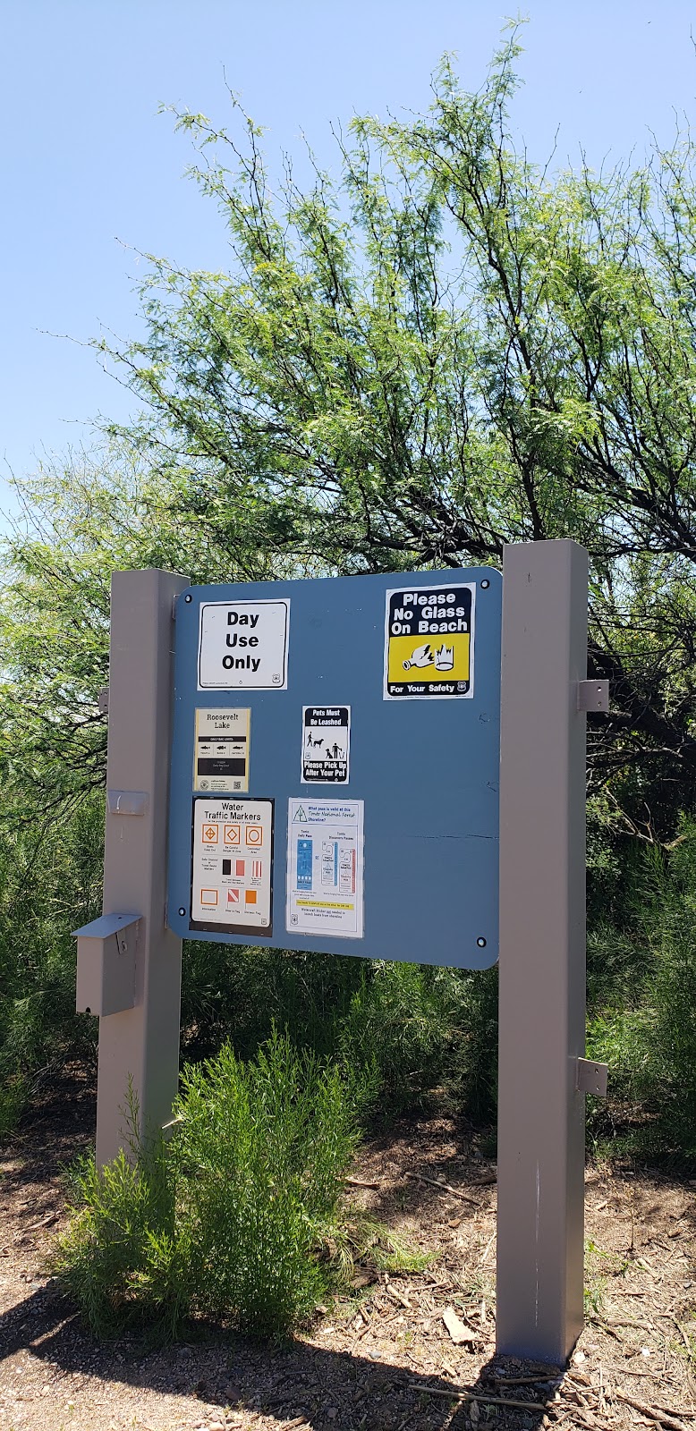 Roosevelt Lake - Bermuda Flat Campground