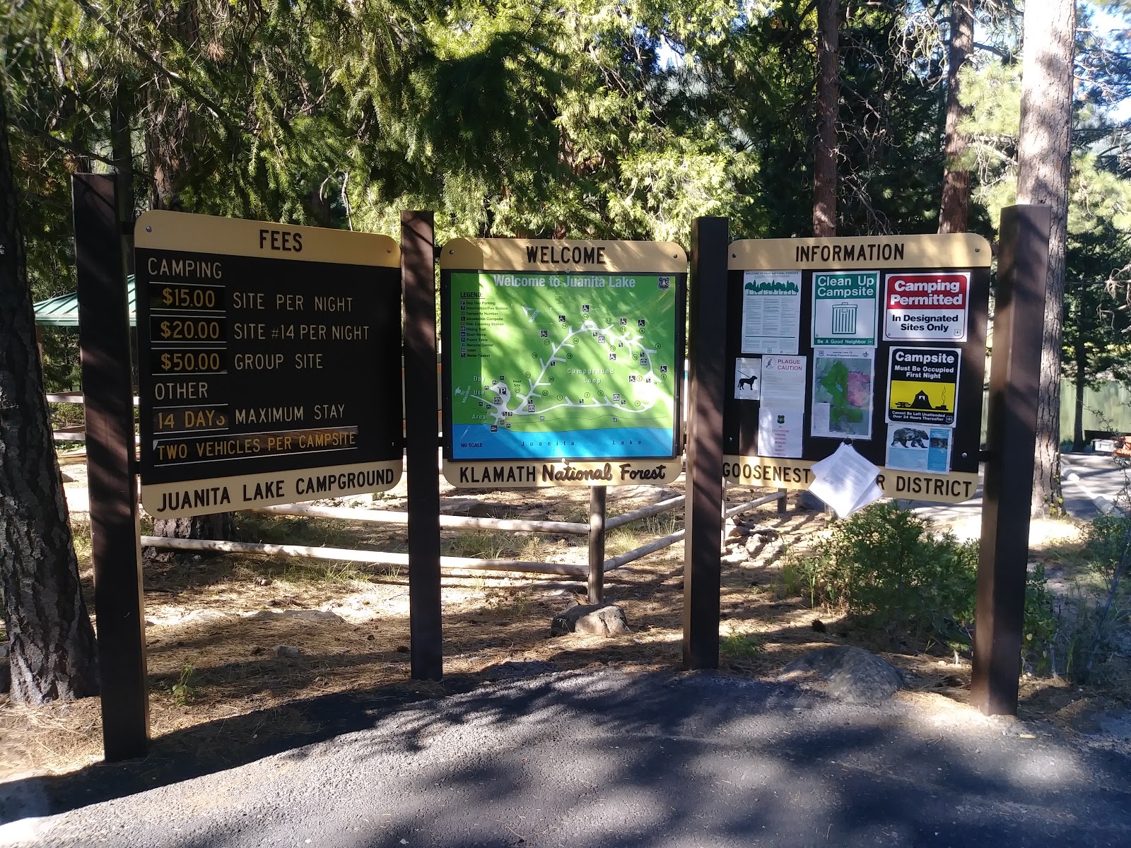 Juanita Lake Campground
