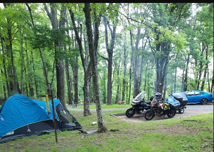 Blue Ridge Parkway Rocky Knob Campground
