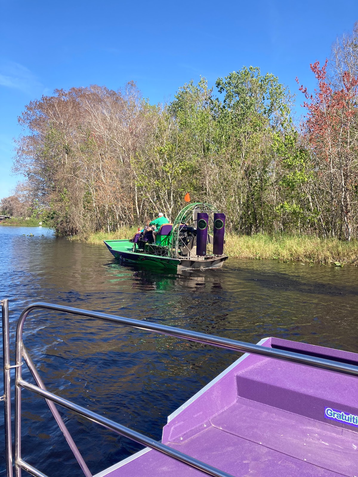 Camp Mack's River Resort Airboat Rides