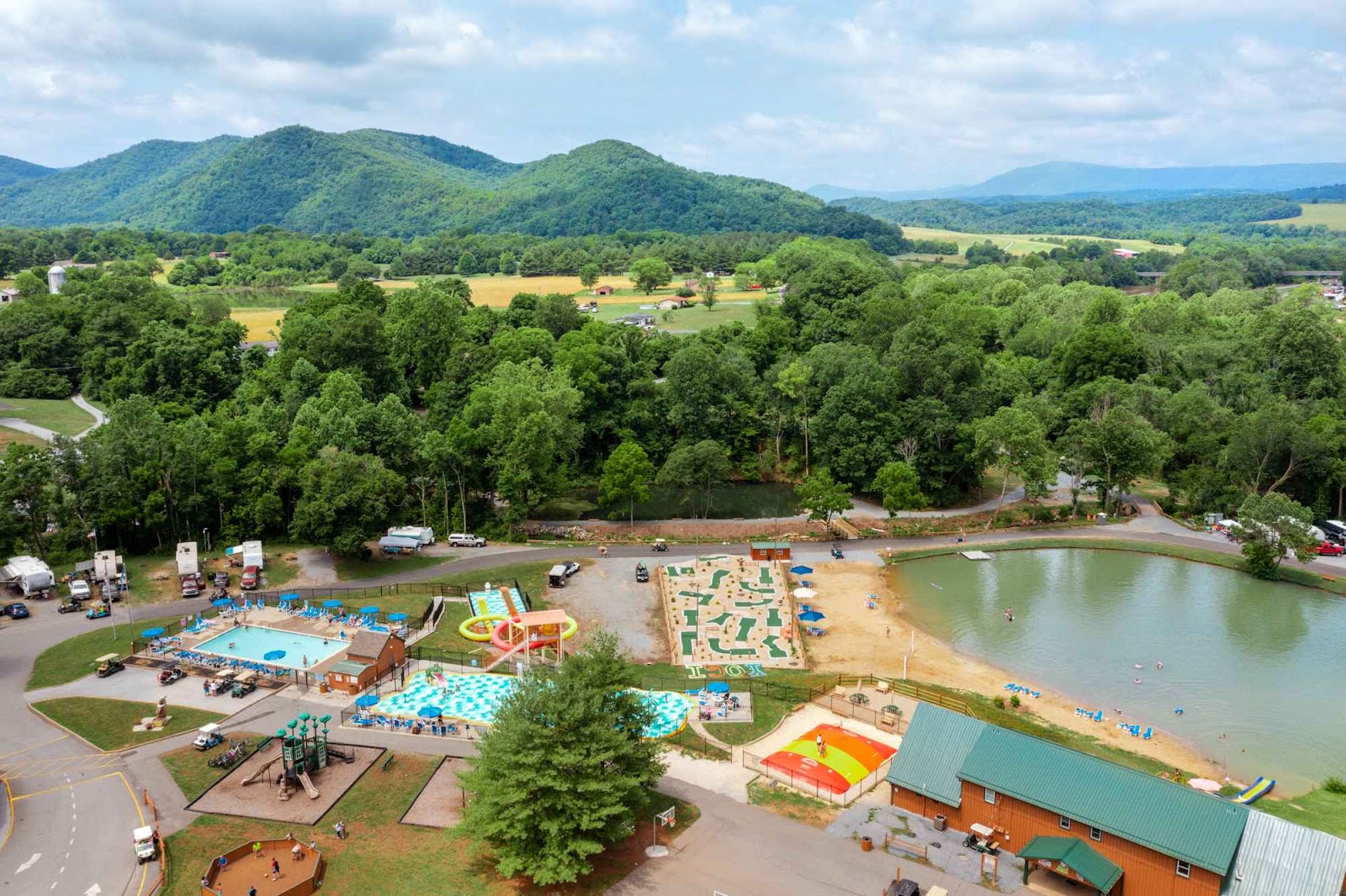 The Campground at Natural Bridge