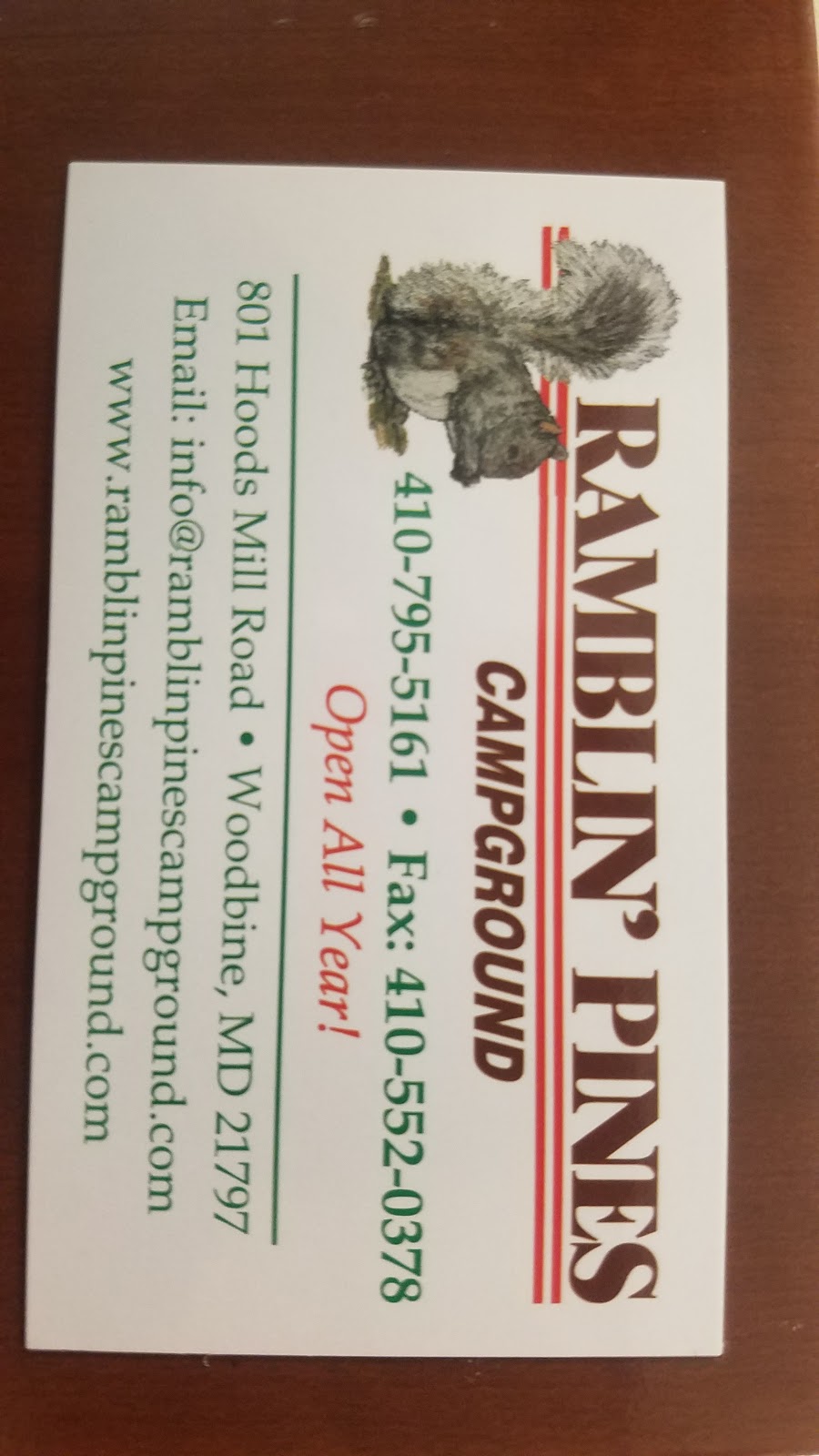 Ramblin' Pines Campground