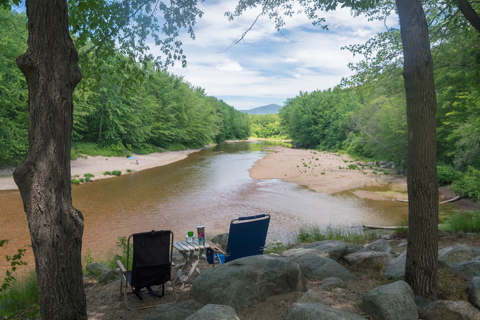 Cove Camping on Conway Lake