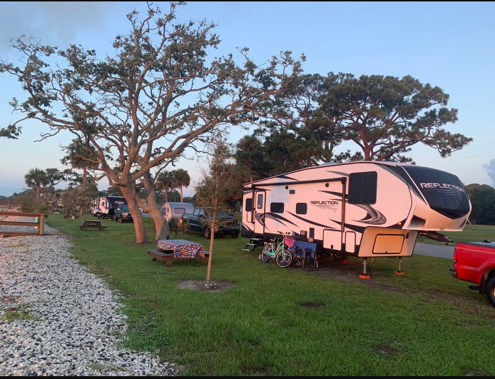 Daytona International Speedway, Gecko Shores at Lake Lloyd Campground
