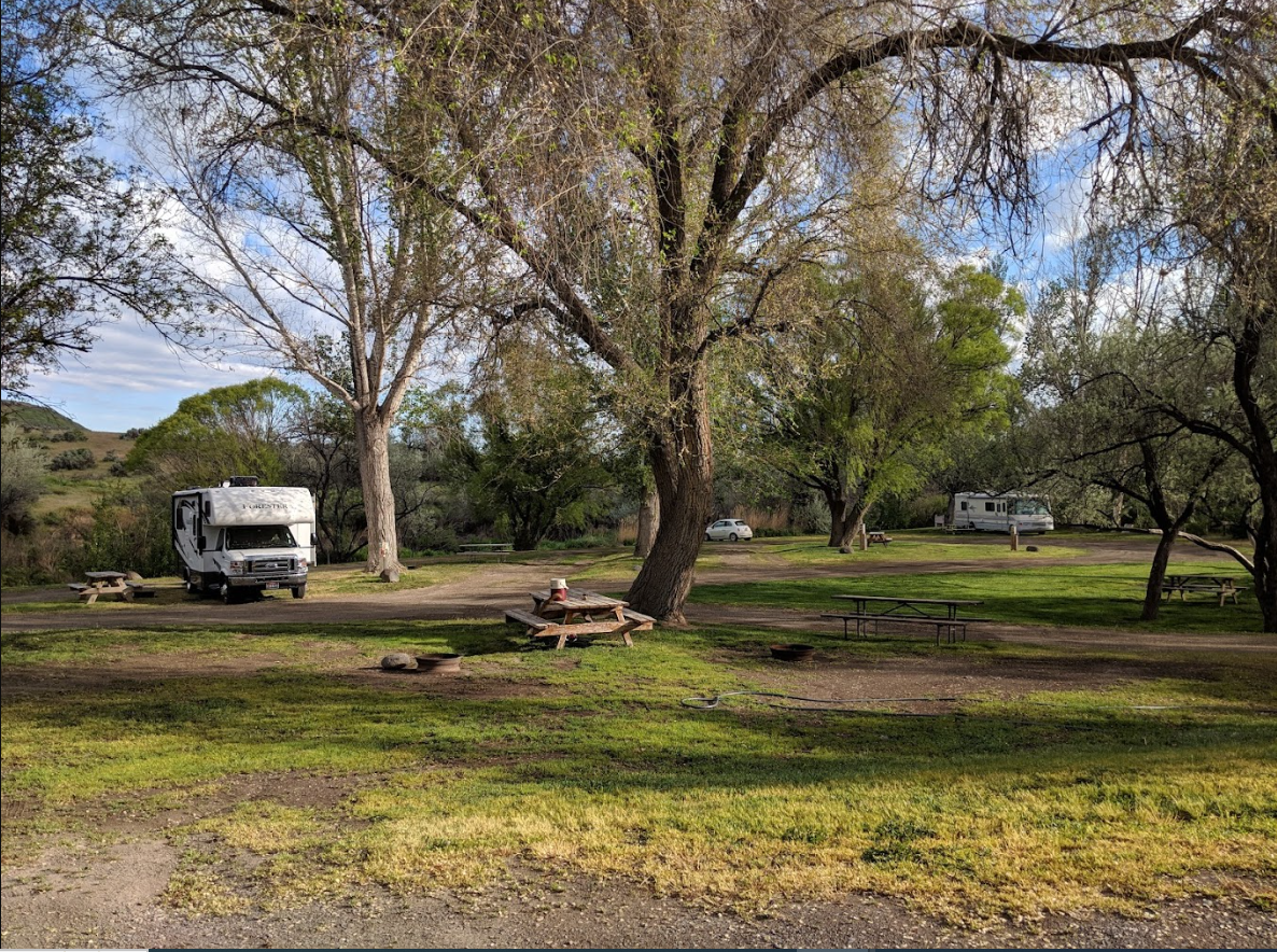 Miracle Hot Springs Camping