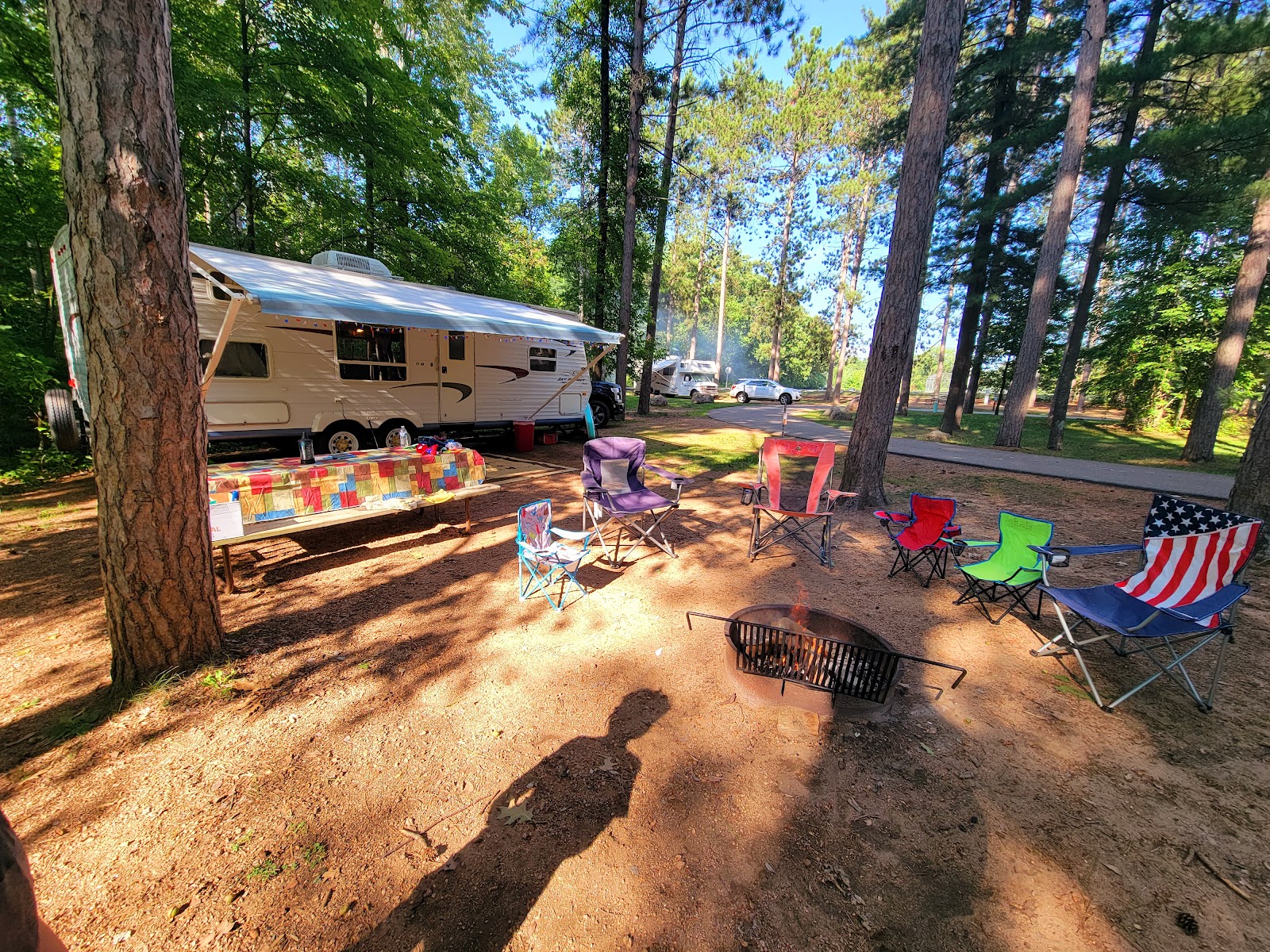 Lake Dubay Park campground