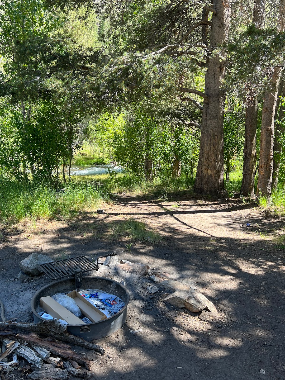 Lundy Canyon Campground