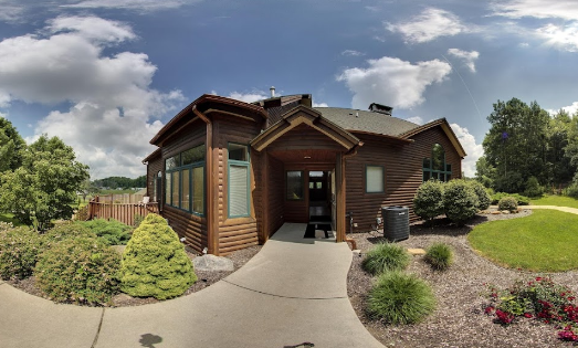 Sun Retreats Gun Lake