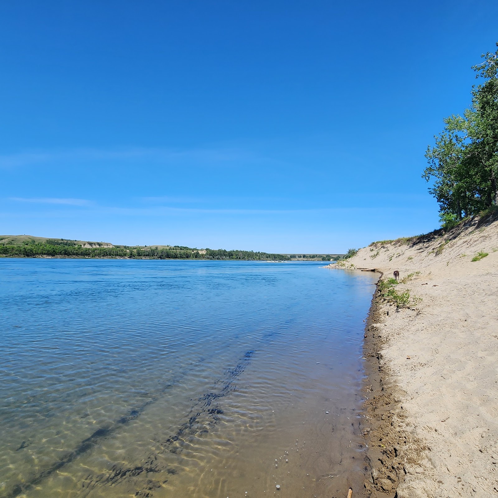 Downstream Lake Sakakawea