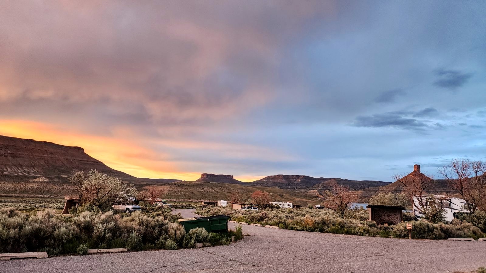 Firehole Canyon Campground