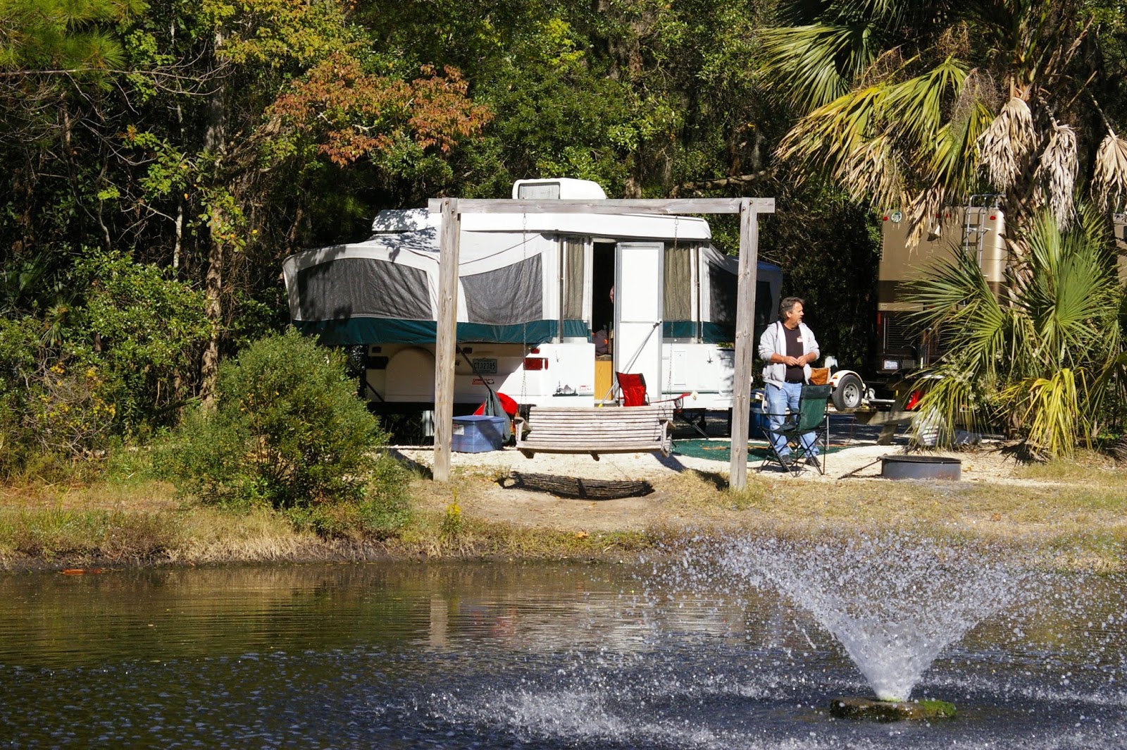 Campground at James Island County Park