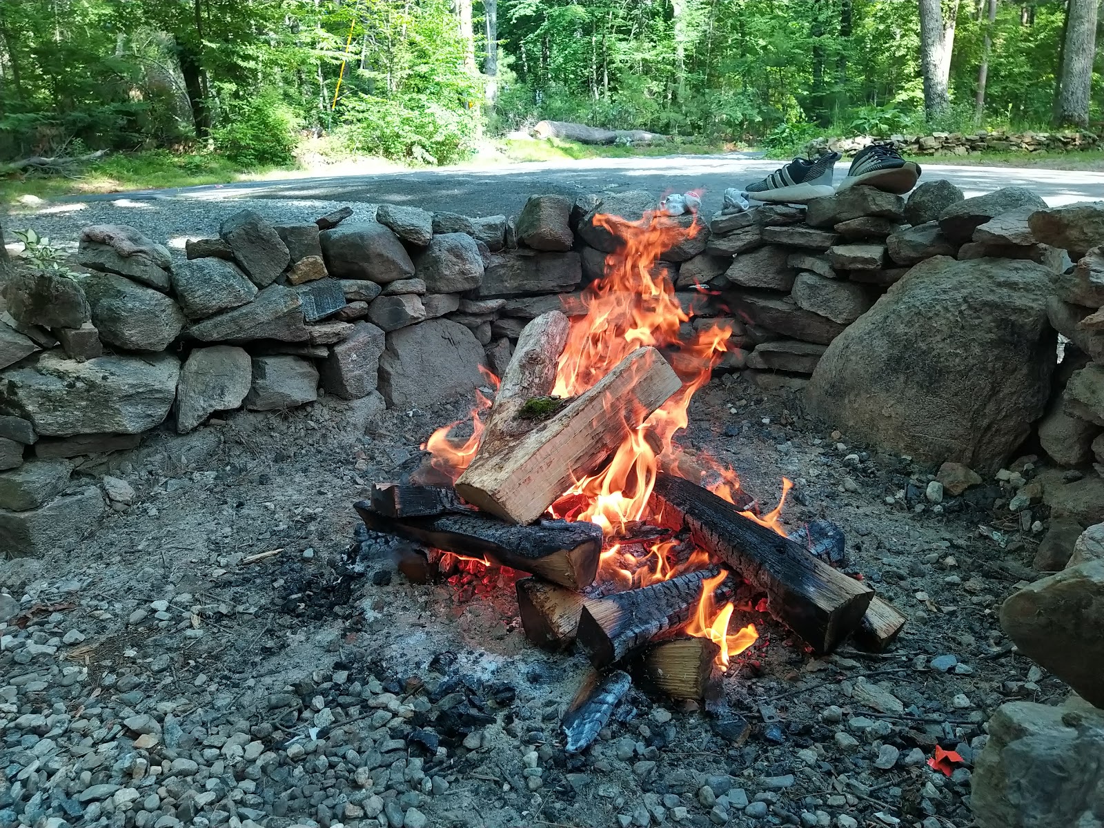 Lake Manchaug Camping