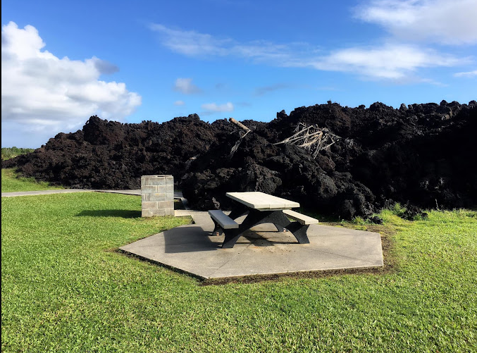 Hawaii County Park Isaac Hale Beach Campground