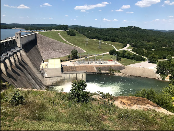Dam Site River - Beaver Lake