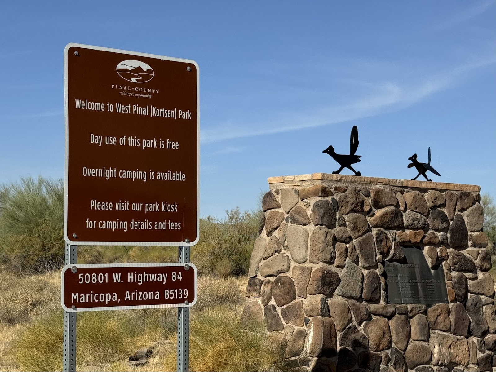 Pinal County West Pinal Park