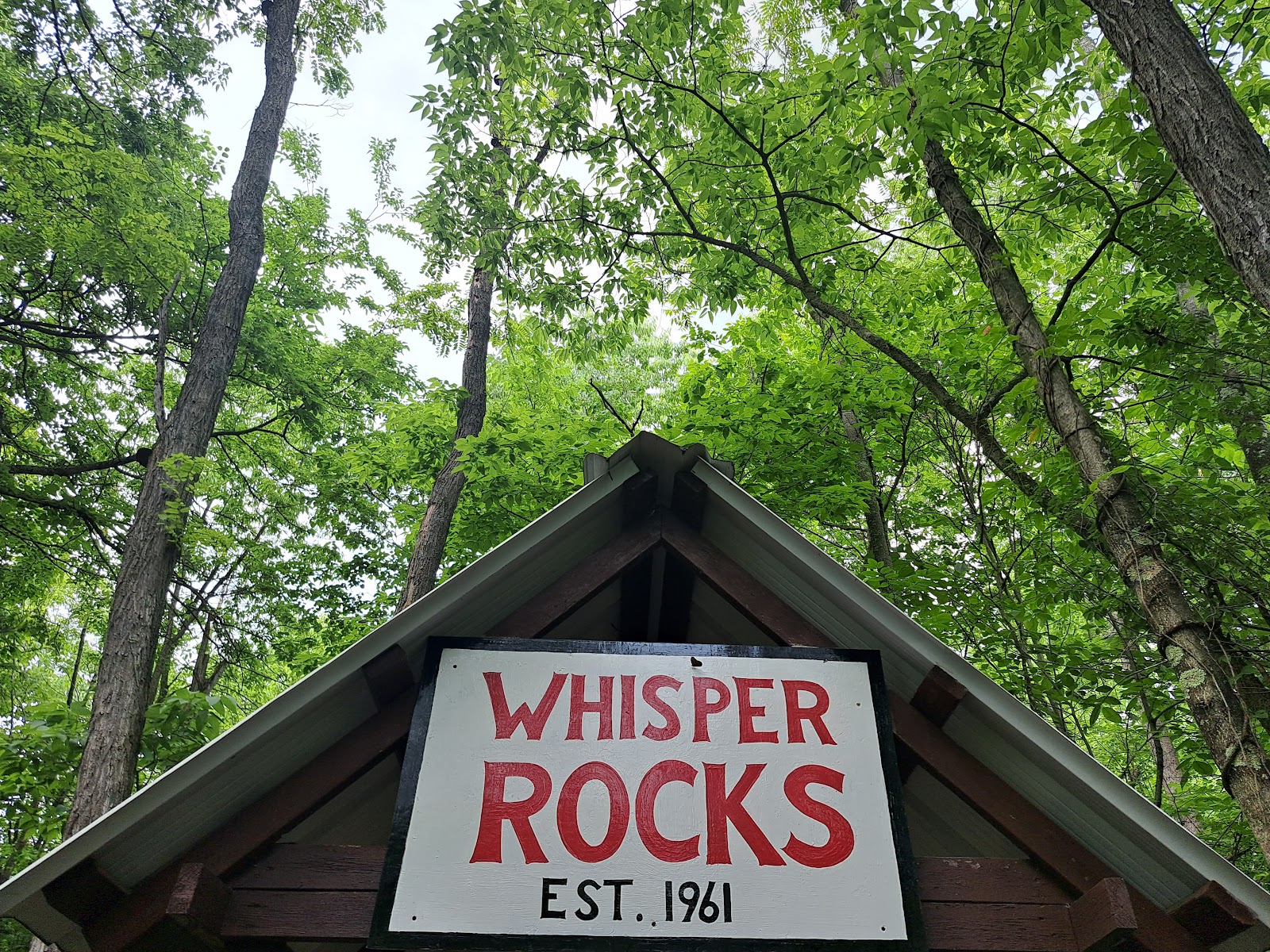 Lincoln Caverns and Whisper Rocks Warrior Ridge Campground