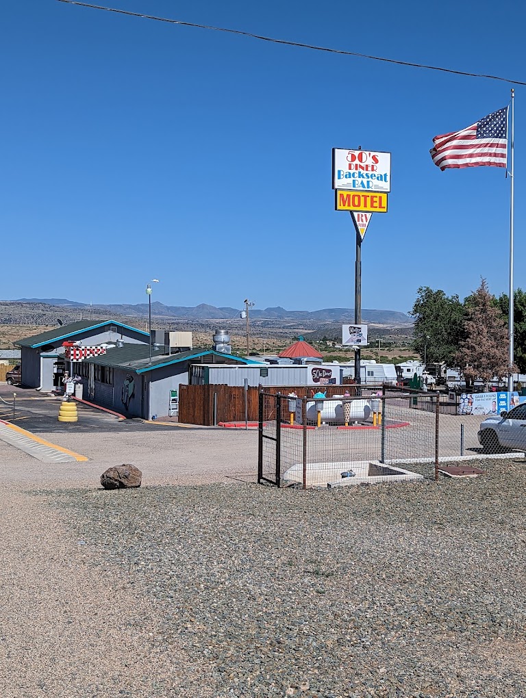 Cordes Junction Motel, RV Park and 50s Diner Backseat Bar