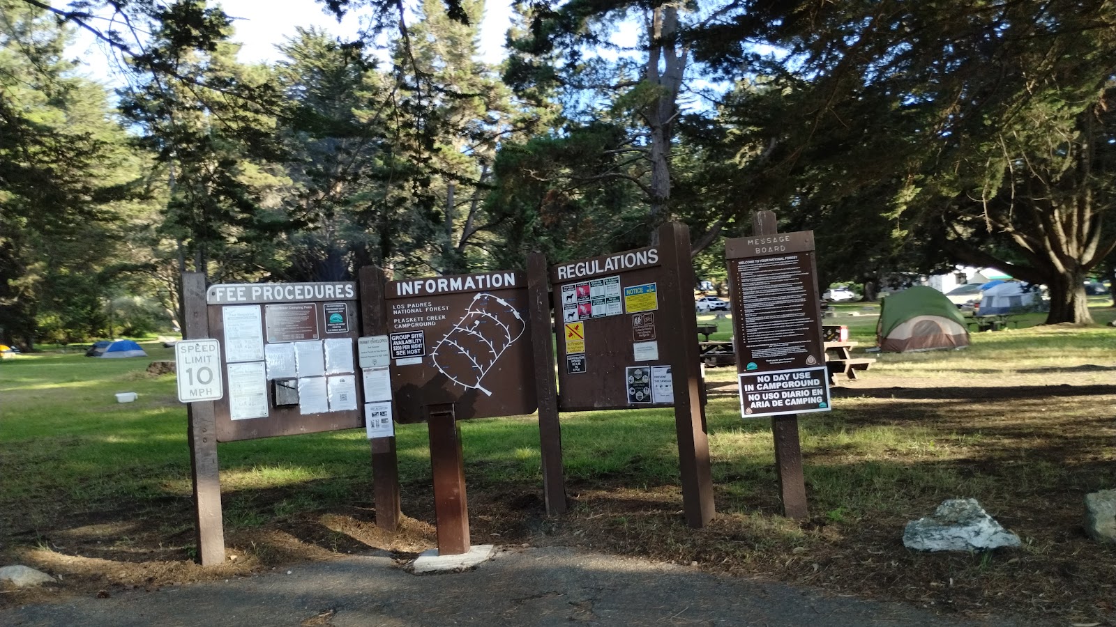 Plaskett Creek Campground