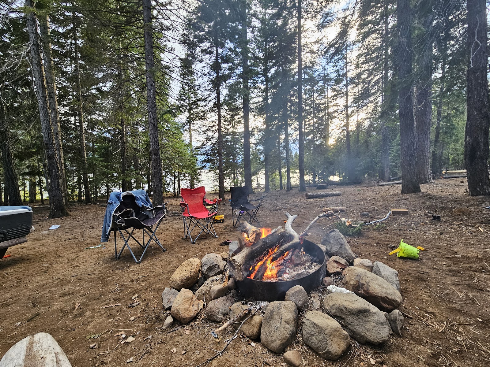 West Cultus Boat In Campground