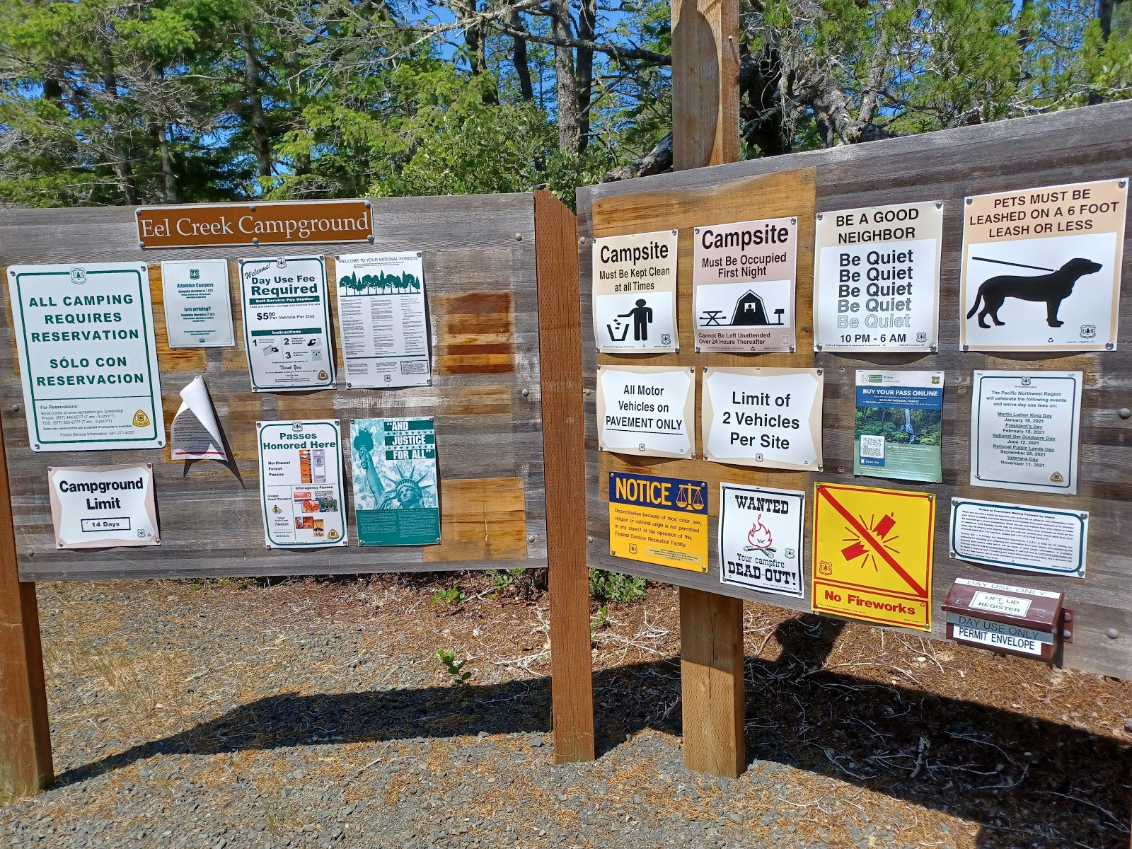 Eel Creek Campground