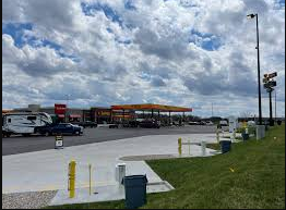 Love’s RV Hookup – Parachute