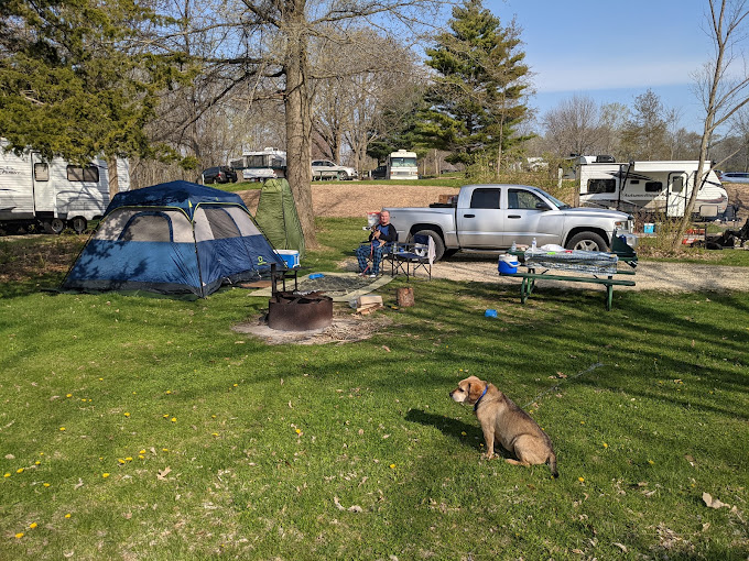 Bellevue State Park Dyas Unit Campground