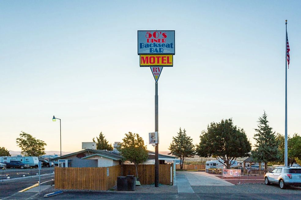 Cordes Jct Motel, RV Park, 50S Diner Backseat Bar